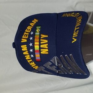 MILITARY U.S. NAVY VIETNAM VETERAN Hat